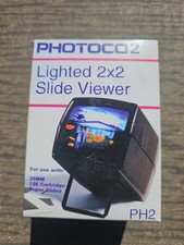 Photoco 2 Lighted 2x2 Slide Viewer- PH2. New. V5