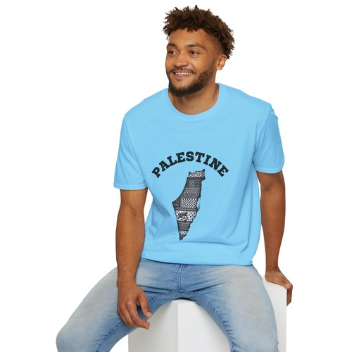 Palestine Softstyle T-Shirt, Comfortable Unisex Tee for Proud Heritage, Gift for - Picture 43 of 62