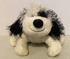 Ganz Webkinz Cheeky Dog Plush Black  White No Code