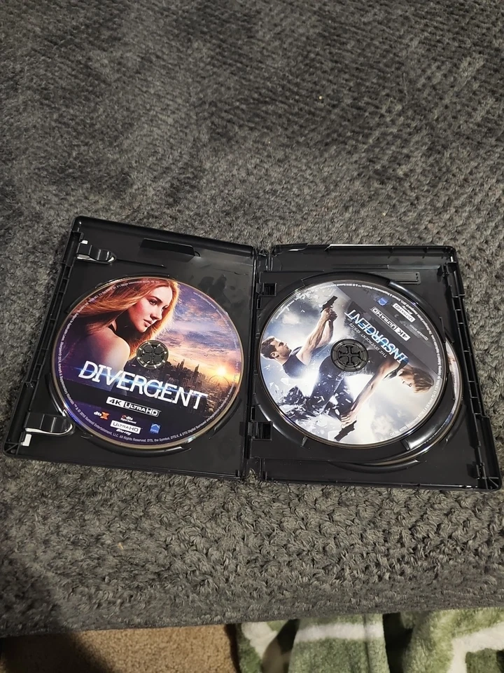 The Divergent Series 3-Film Collection 4K Ultra HD Divergent Insurgent Allegiant - Image 4 of 4