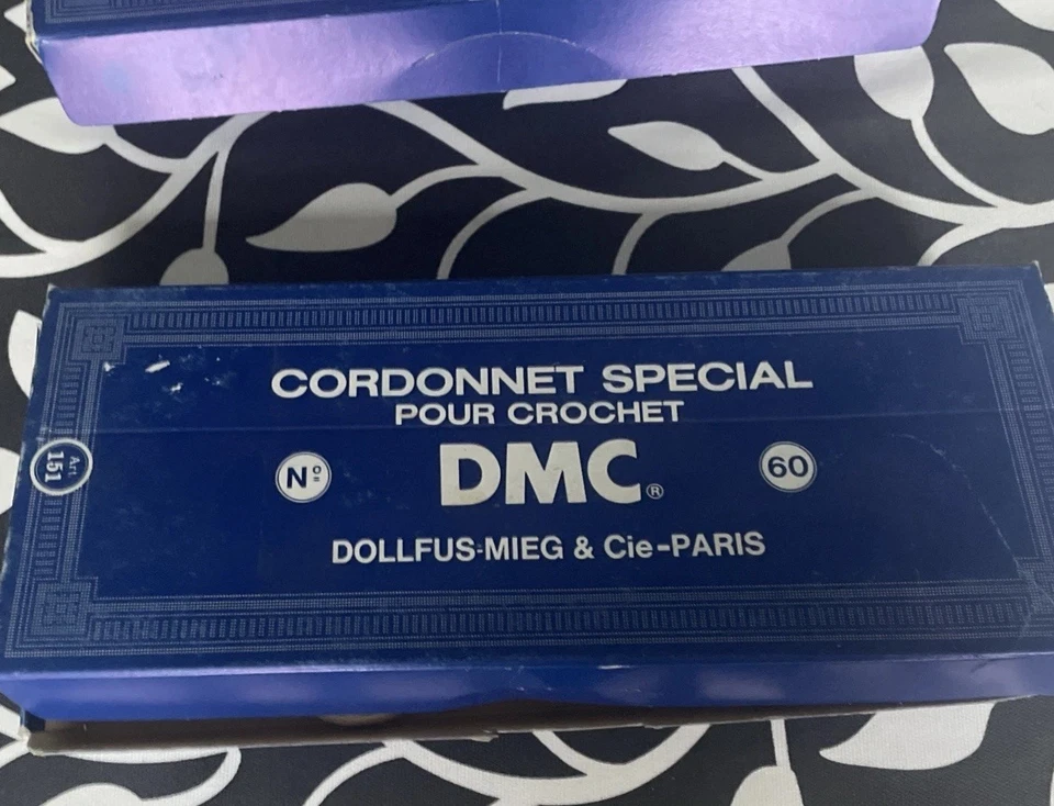 BOX of 10 - DMC Cordonnet COTTON Crochet Thread 20g balls, 60ct - Ecru - BNIB - Image 3 of 4