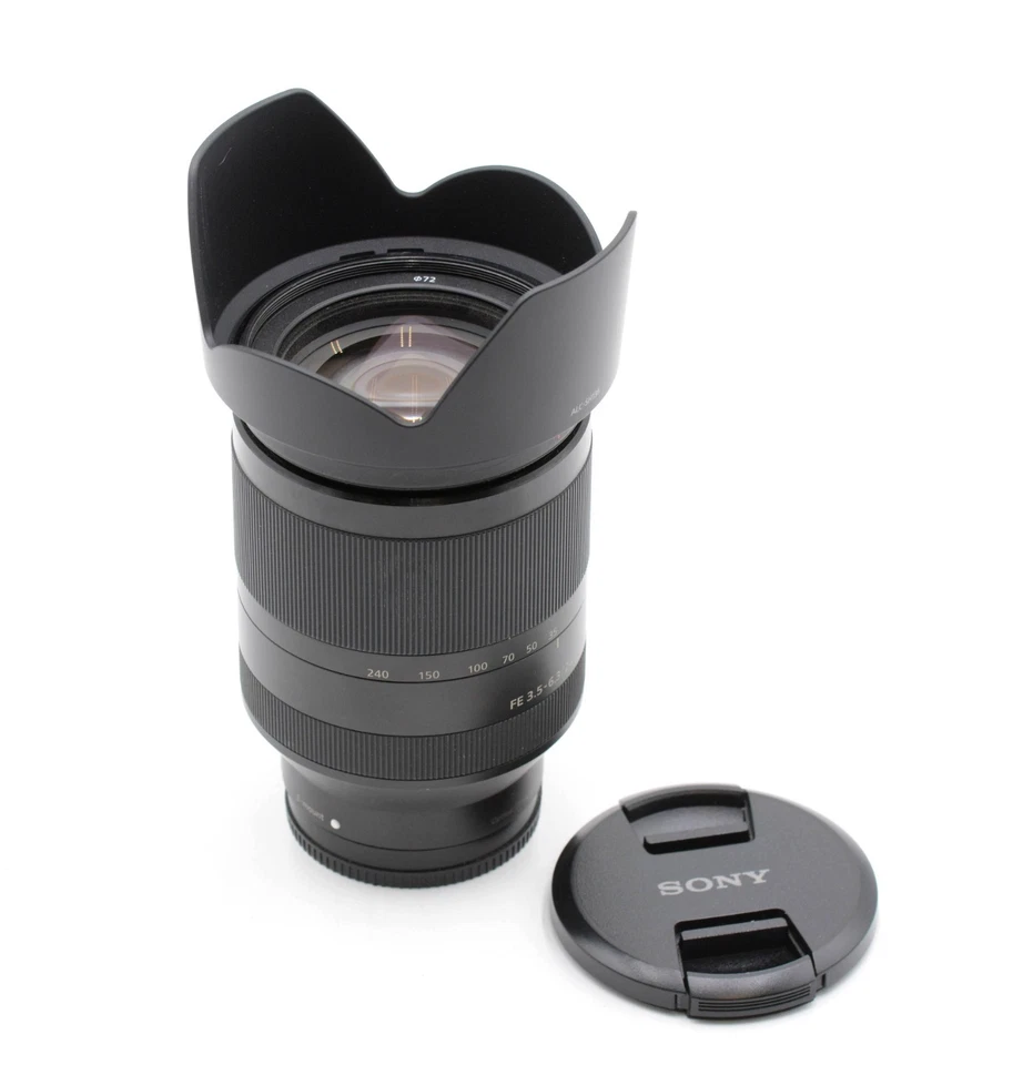 SONY FE 24-240 3.5-6.3 OSS E-MOUNT LENS WITH HOOD - Image 3 of 4