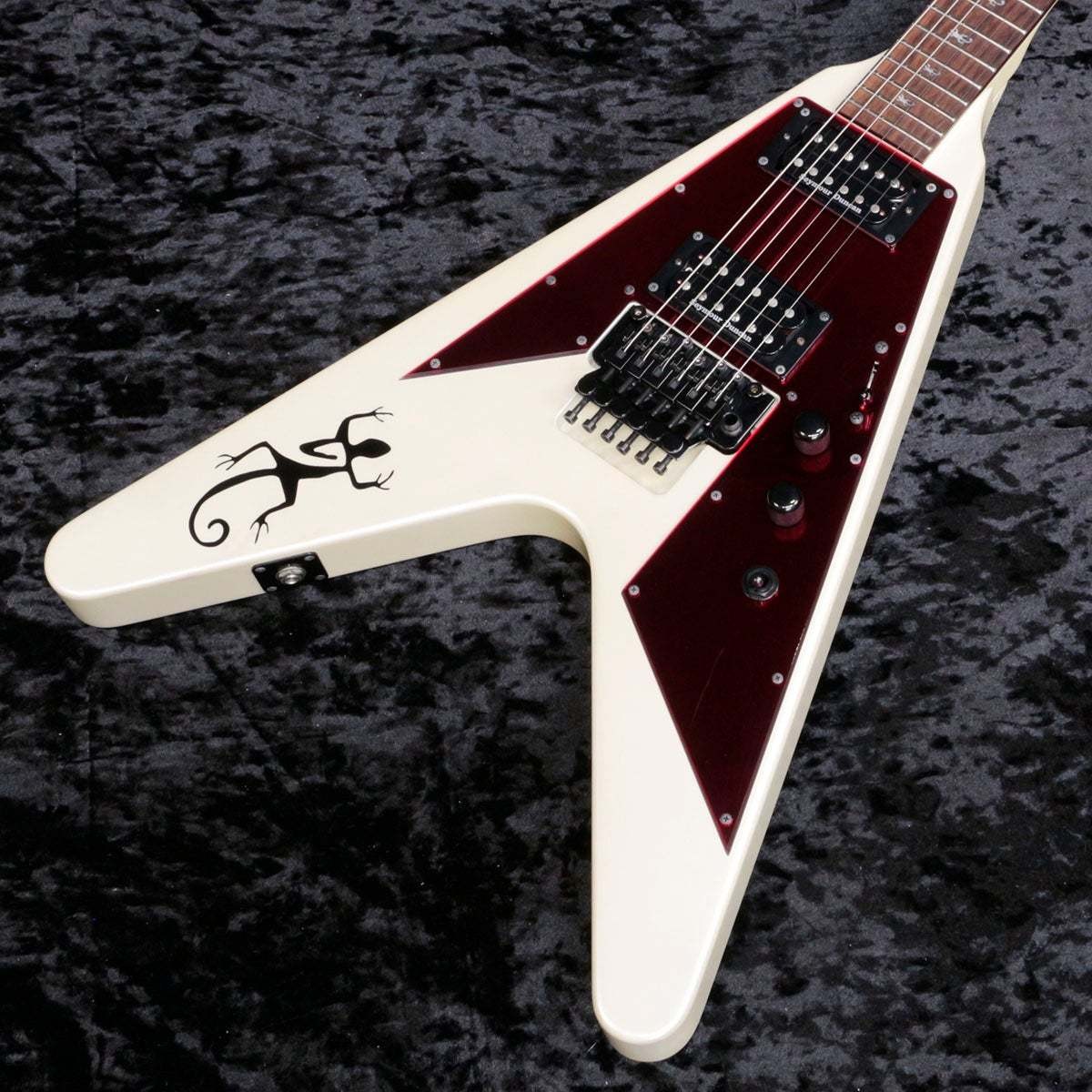 ESP Lizard Special V Pearl White YUKI Model Electric Guitar | eBay