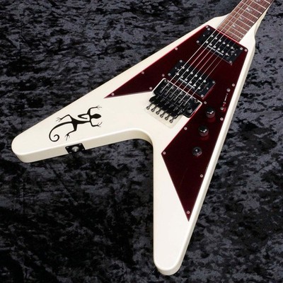 ESP Lizard Special V Pearl White YUKI Model Electric Guitar