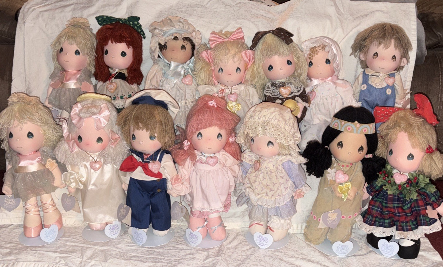 Plush 15"w/original Clothing+stands+tags