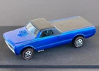 Vintage Hot Wheels Redline 1968 Dark Blue Custom Fleetside US - NO PLAY QUALITY!