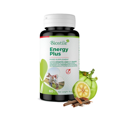 Biostile Energy Plus   Steigert Vitalität mit Garcinia, Zimt und Vitaminen