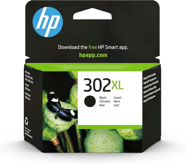 Hp 302XL Original Druckerpatrone Schwarz Hohe Reichweite F6U68AE-image