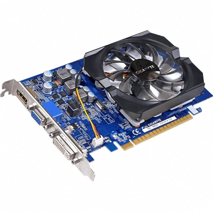 Gigabyte GeForce GT 420 128 Bit 2GB DDR3 PCIe 2.0 Graphics Card- GV-N420-2GI - Image 2 of 4