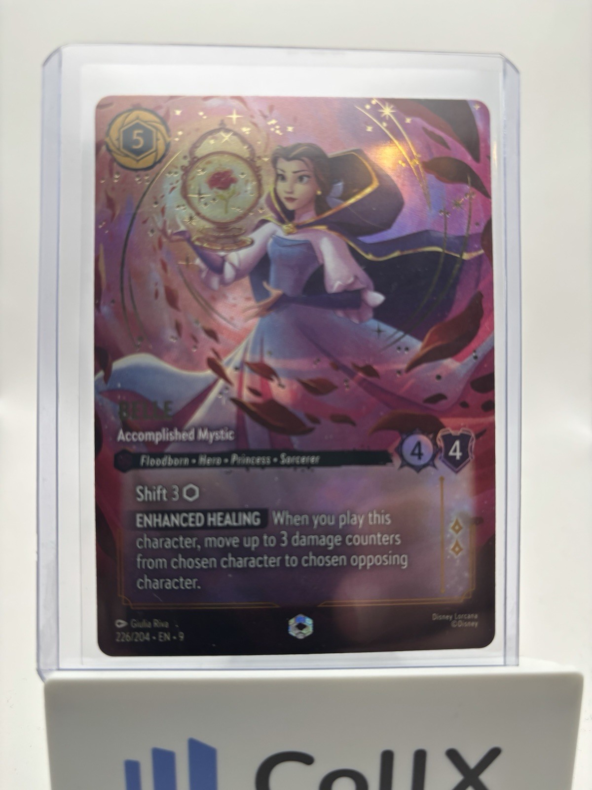 Disney Lorcana Fabled Belle Accomplished Mystic Enchanted 226/204 NM/M