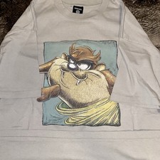 Vintage - Men  s LARGE - 1995 - Taz Looney Tunes Shirt Single Stitch Warner Bros