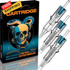 Kooba 1005RL Tattoo Cartridge Needles 30 Pcs  10 Bugpin Long Taper 5