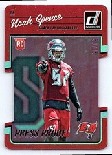 2016 Donruss Press Proof Die Cut Noah Spence 334 /75