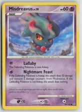 Misdreavus 68/100 Common Stormfront Pokemon Lightly Played