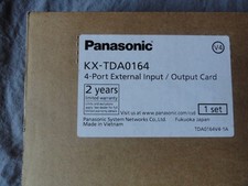 Panasonic (Brand New) 4-Port External Input/Output Card -Never Opened KX-TDA0164