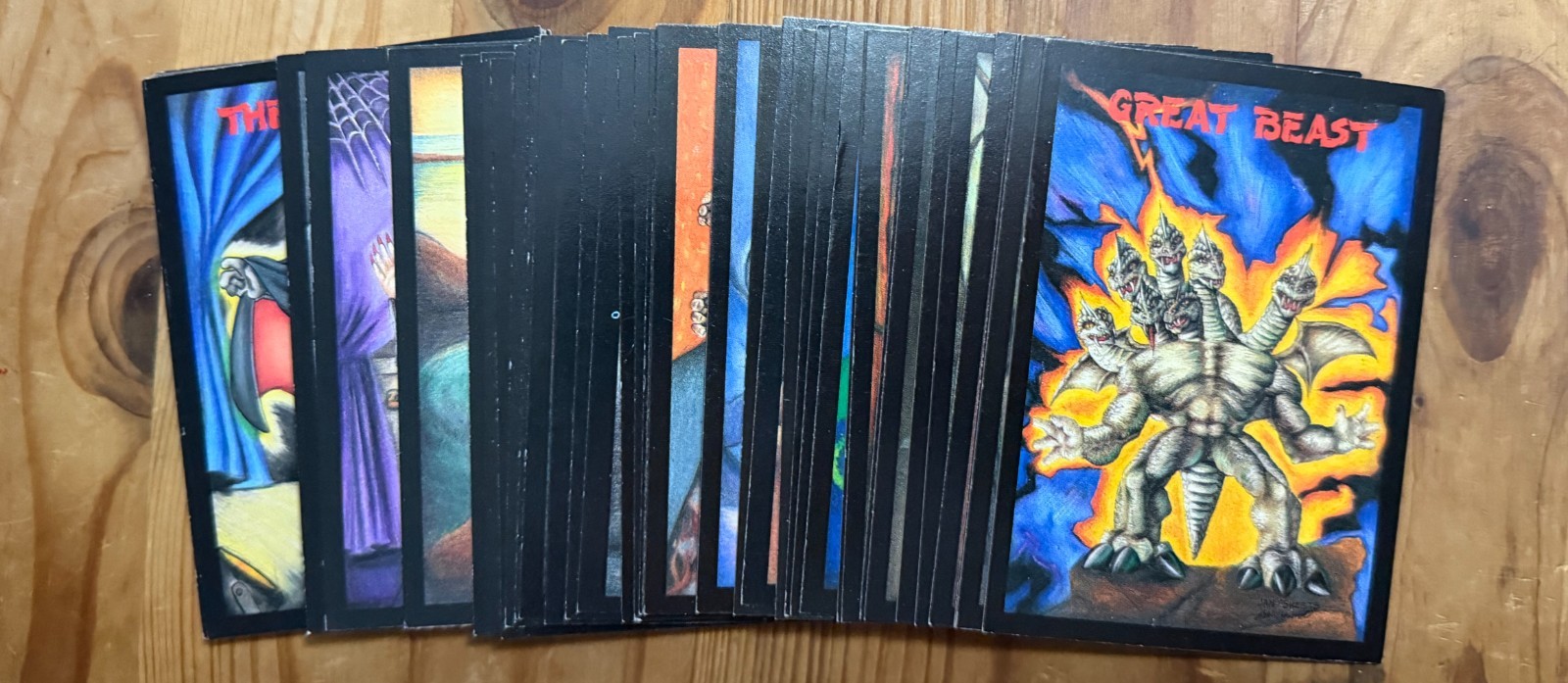 Monster In My Pocket 1991 Complete Base Card Set of 48 Morrison Entertainment