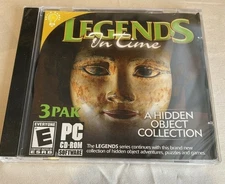 Legends In Time A Hidden Object Game 3 PAK PC CD-ROM -3 Hidden Object adventures