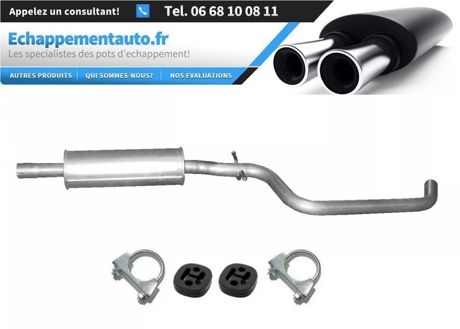 Échappement Audi A3 Sportback 2.0 TDI pour rénovation mécanique 04-08