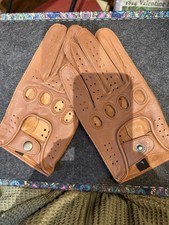 Men  s Leather Driving Gloves Large