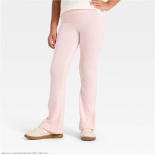 Girls' Flare Leggings - Cat & Jack Pink S *SEE DEAL!!!*