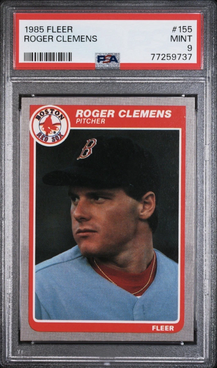 Fleer Roger Clemens Baseball Sports Trading Card Singles Rookie