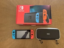 Nintendo Switch 1st Gen Console With Original Accessories, Box, And Case. 32GB
