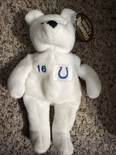 PAYTON MANNING 18 COLTS NEW WHITE 1999 BEAR SALVINOS BAMMERS