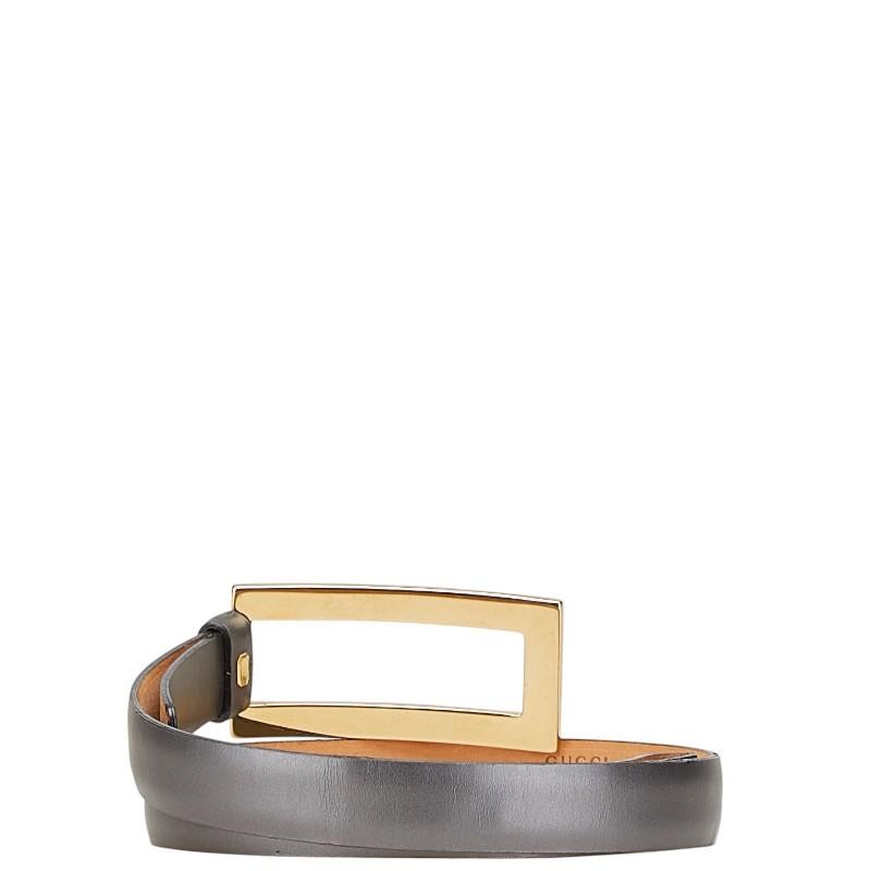 Gucci Belt Size 75/30 037 1450 1186 Brown Leather Women Used