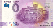 Billet Souvenir Portugal 2025 Castelo de Leira