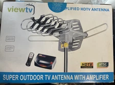 ViewTV (WA-2608) - Outdoor Antenna Digital Amplified HDTV Antenna... FREE S&H!