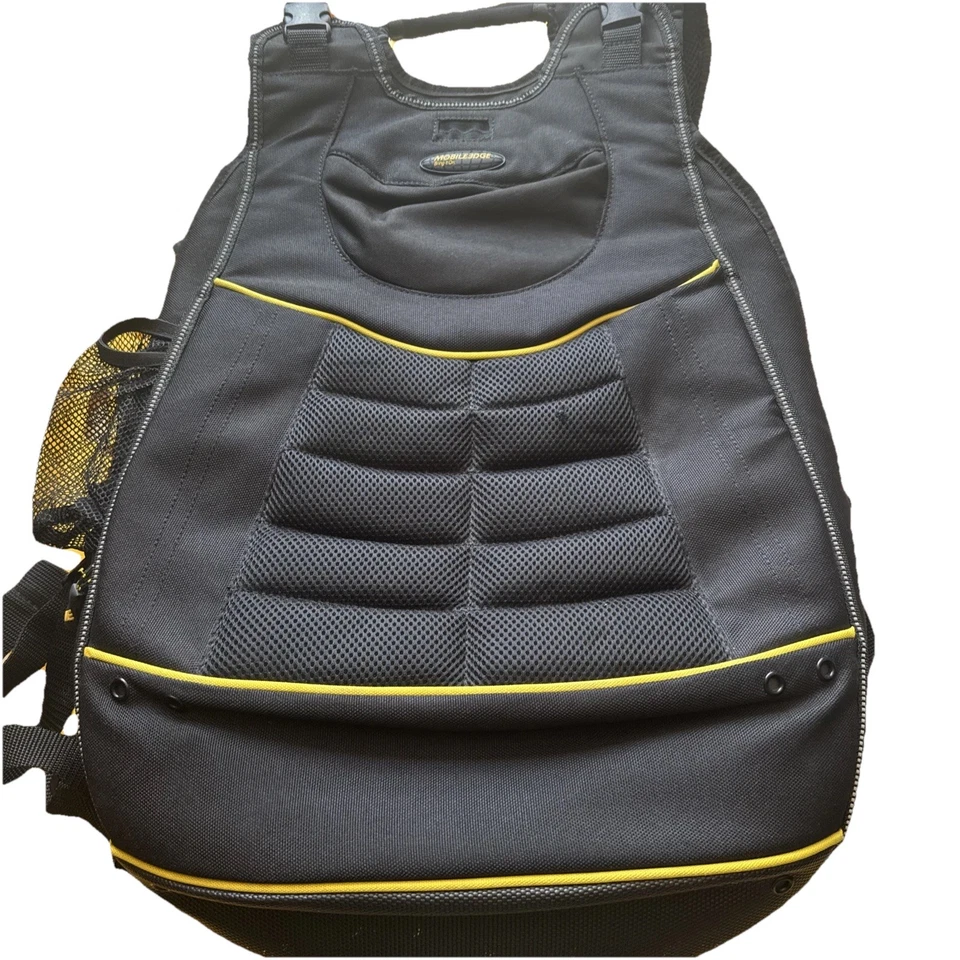 Mobile края принести его на черный w желтый отделки ноутбука рюкзак сумка - Изображение 2 из 4