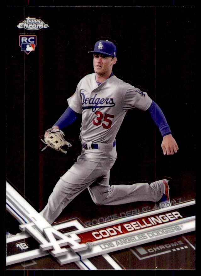 2017 Topps Chrome Update #HMT99 Cody Bellinger RC Debut