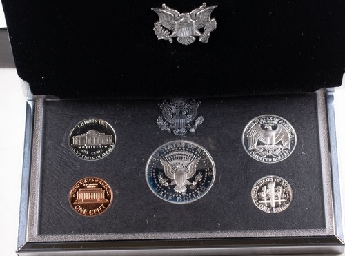 1994 U.S. Mint Premier Silver Proof Set OGP box COA - 第 3/3 張圖片