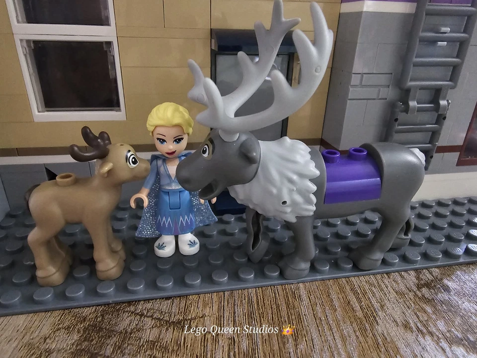 Lego 41166 Frozen II Elsa’s Wagon Adventure Elsa & Reindeer SOLO Disney Foto 2 de 4
