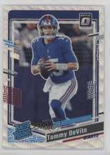2023 Panini Donruss Optic Rated Rookie Wave Prizm 37/300 Tommy DeVito #280 1by6