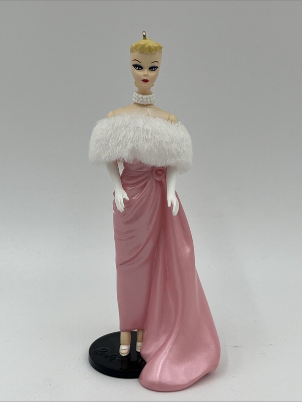 1996 Hallmark Keepsake Enchanted Evening Barbie Ornament #3 in Series GUC in box