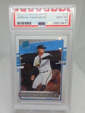 2020 Panini Donruss Optic - Rated Rookies Jordan Yamamoto #35 (RC)