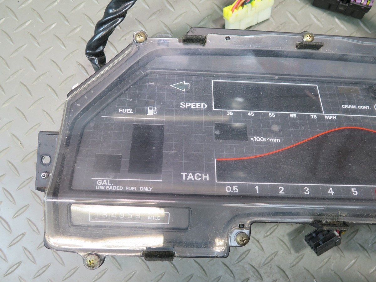 1984-1986 Nissan 300zx Digital Instrument Gauge Cluster 19p10