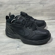 Nike Shoes Mens 11 4E Black Air Monarch IV Training Sneakers Leather 416355-001