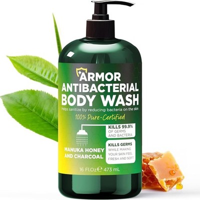 Antibacterial Body Wash | Antibacterial Soap for Men & Women | 16 fl oz