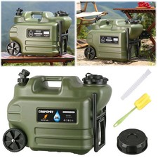 Wasserkanister 28L mit Zapfhahn BPA-Frei Outdoor Camping Trinkwasserbeh&auml;lter DHL