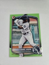 2025 Bowman Dawel Joseph #102/399 Paper Prospects Green Border #BP-8 Mariners