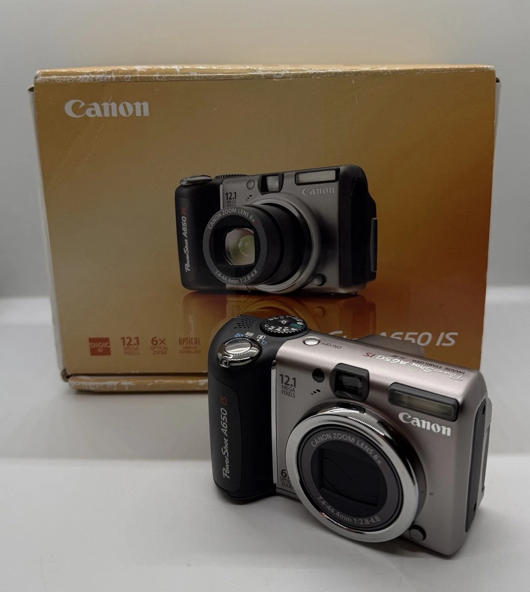 Canon PowerShot A650 IS 数码相机| eBay
