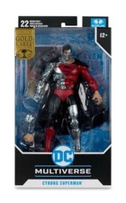 McFarlane Toys DC Multiverse Cyborg Superman Gold Label Target Exclusive