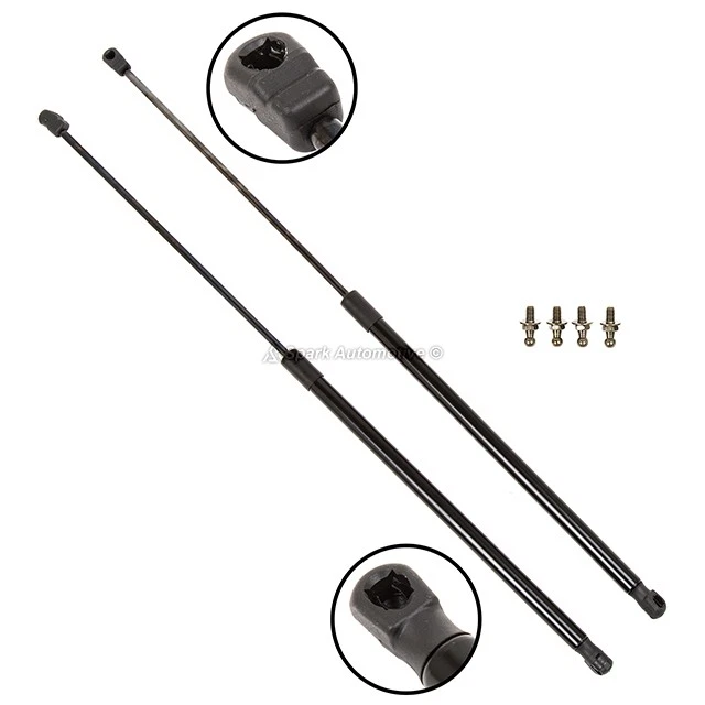 2pcs 8047NO Front Hood Lift Supports Shocks Struts Fits 2002-2009 Audi A4 LH RH - Image 2 of 4