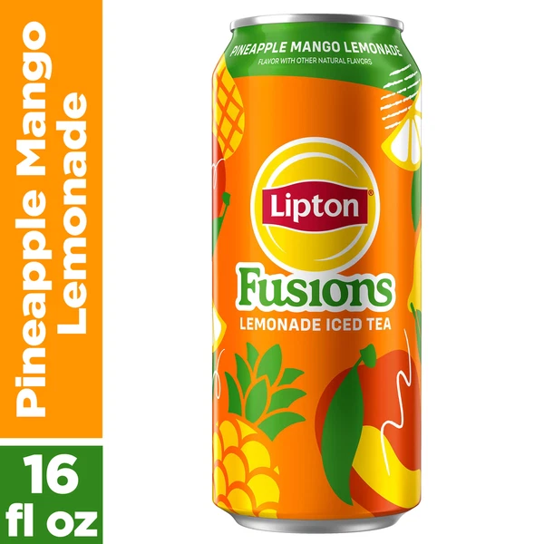Lipton Fusions té helado piña mango limonada - paquete de 12 (16 fl oz) ¡ENVÍO DE UN DÍA!! Foto 2 de 4