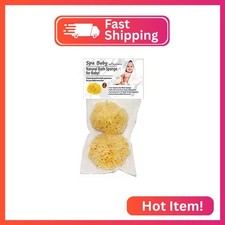 Spa Baby Absorbent Natural Bath Sponge Spa Destinations. Ultra Soft Premium Sea