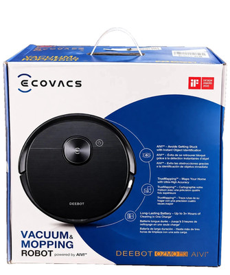 Ecovacs Deebot Ozmo T8 AIVI Robot Vacuum and Mop