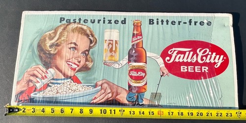 Large Vintage Advertising Poster "Falls City Beer" by "Watkins" Louisville, KY*