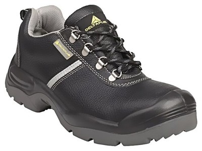 MONTBS3NO39 Halbschuhe Größe: 39 schwarz Leder-Croupon gefärbt DELTA PLUS